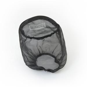 ユニバーサルエアフィルター保護カバー防水耐油性防塵円筒形高流量エアインテークフィルター用ブラックPQY-AIB01 - Product Image 4