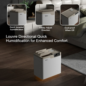 Hot Sale Portable Top Fill Cold Evaporative <b>Mist</b> Free Pure Pet air Purifier Evaporative <b>Humidifier</b> for Home Bedroom Indoor - Product Image 3