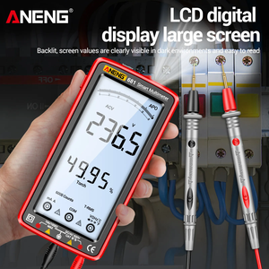 Multimètre intelligent HEDAO ANENG-681 avec écran LCD, testeur de tension rechargeable, multimètre numérique - Product Image 4