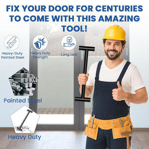 AMBITION Professioneel Deurhengsel Verstelgereedschap Zware Hengsels Afstand Verstelbare Sleutel Dubbele Kop Lange Steel Hengselbuiger - Product Image 4