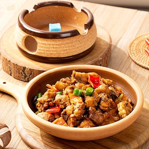 Mini-casserole <span class=keywords><strong>en</strong></span> céramique pour la maison, casserole sèche, casserole <span class=keywords><strong>en</strong></span> <span class=keywords><strong>terre</strong></span> <span class=keywords><strong>cuite</strong></span>, plat chauffant, spécialité de restaurant, vaisselle - Product Image 2