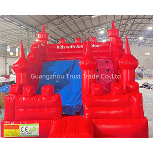 Tobogán seco Castillo de salto 13f Juegos inflables Tobogán hinchable para niños - Product Image 5