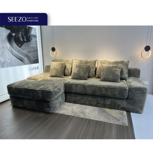 <span class=keywords><strong>2025</strong></span> nóng bán thân thiện với môi <span class=keywords><strong>Inflatable</strong></span> hiện đại căn hộ khách sạn lớn màu xanh lá cây nén vải to sợi hình chữ nhật góc <span class=keywords><strong>sofa</strong></span> chân không - Product Image 2