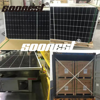 Machine de lavage de panneaux solaires 550W 580W 620W, Kit de panneaux solaires pour système de stockage frigorifique de 1000 tonnes