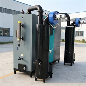 Générateur de vapeur vertical industriel de 100 kg <span class=keywords><strong>à</strong></span> 700 kg, le meilleur brûleur extérieur <span class=keywords><strong>à</strong></span> biomasse pour usage domestique - Product Image 2
