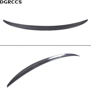 For A5 B8 B8.5 4Door Sportback 8TA S Style Carbon Fiber Rear Spoiler Trunk Wing 2009-2017 Carbon Fiber - Product Image 2