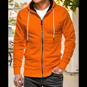 Sudadera con capucha y cremallera completa Unisex para Santa Cruz 100% algodón de alta calidad patrón sólido personalizado 3D bordado estampado Sudadera con capucha para hombre - Product Image 2