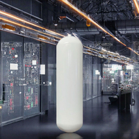 Cylindre GNC antidéflagrant Type 2 de 406 mm, 200 MPa, certifié CE pour remorque porte-cylindres, OEM ODM personnalisé