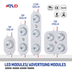 DC12V 2.5W IP67 180 °   Modules LED haute luminosité 3 LED pour enseignes lumineuses - Product Image 6