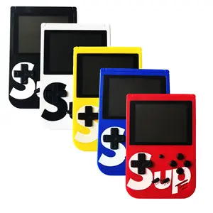 Mini portátil de mano juego de Video consola 8-poco a Color de 3,0 pulgadas LCD niños juego construido en 400 en 1 juego clásico