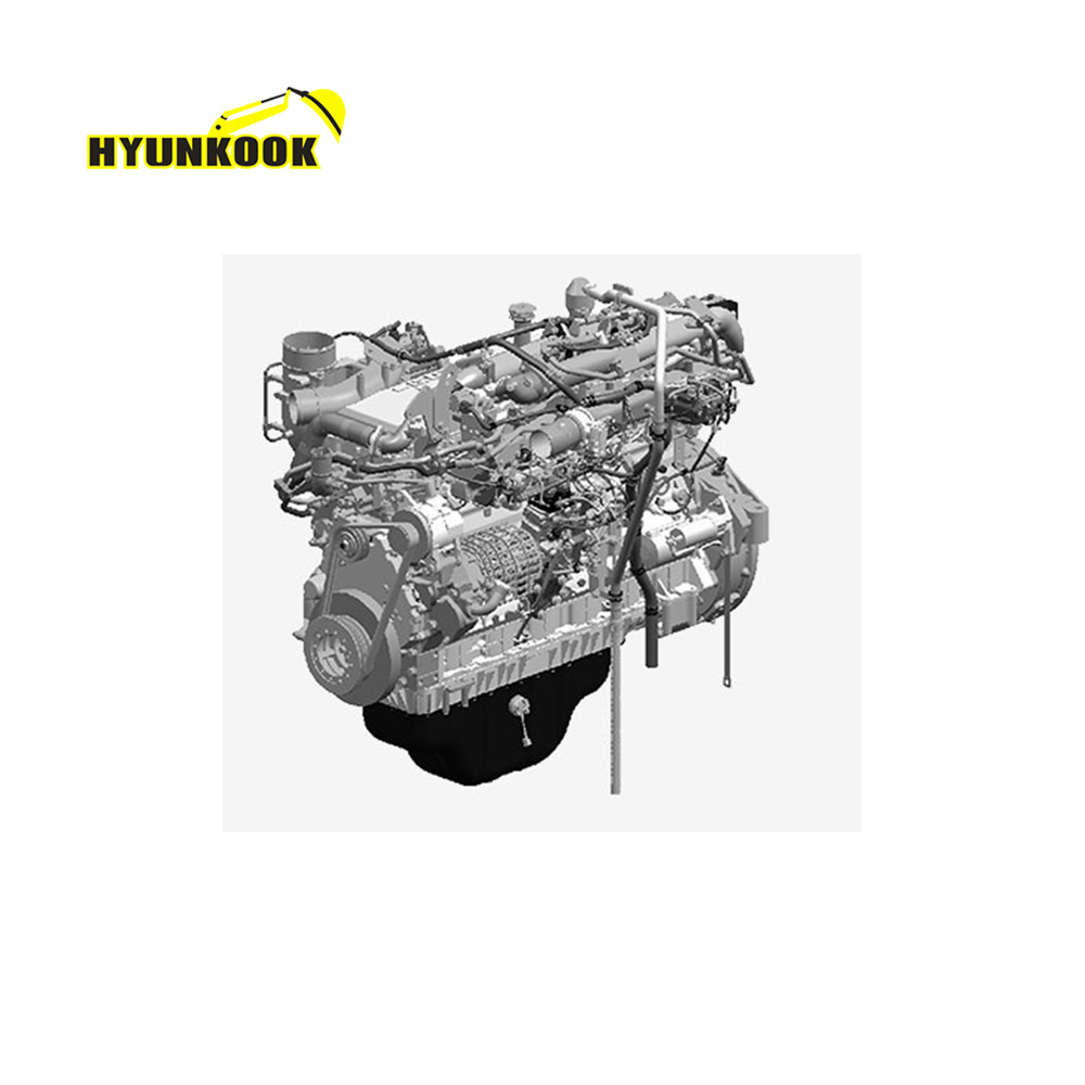 ZX470LCH-3 Excavator AH-6WG1XYSA-01 Diesel Engine Assembly