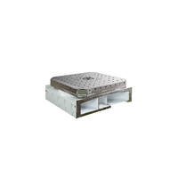 Table rotative en acier inoxydable de 500 mm de la marque TaiWan, 5ème axe, pour machine de fraisage CNC, plateau tournant haute vitesse pour centre d'usinage CNC