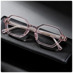 Высококачественные оптовые оправы для очков с индивидуальным логотипом для девочек, женщин и мужчин, роскошные ацетатные оправы для оптических очков - Product Image 4