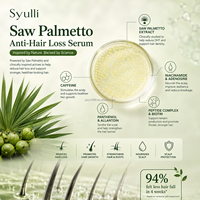 Serum Anti-Rontok Saw Palmetto Formula Konsentrat untuk Pertumbuhan & Penebalan Rambut dan Pengontrol Minyak, Tersedia ODM