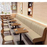 Source Vente Traiteur Commercial Stand Sièges Canapé Restaurant Meubles Table et Chaises Ensemble pour Café Projet