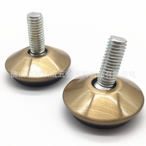 Furniture <b>Leg</b> Bronze Brushed 34mm Diameter <b>Adjustable</b> Feet For Chairs <b>Tables</b> Home Furnishings - Product Image 4
