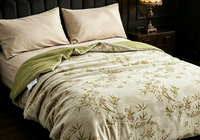 Couette d'été respirante en coton, moderne, légère et lavable pour la maison - Ode à la verté