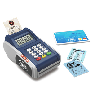 Giả vờ chơi mô phỏng thị trường mua sắm máy POS Tiền mặt đăng ký đồ chơi cho trẻ em - Product Image 1