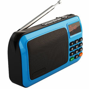 Radio FM portable W405, lecteur MP3, amplificateur vocal, écran numérique, batterie rechargeable 1500mAh, lecteur de clé USB - Product Image 4