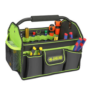 Bolsa grande impermeable para reparación de automóviles, bolso de herramientas con mango de tubo de acero para <span class=keywords><strong>electricista</strong></span> 600D, multibolsillo - Product Image 3