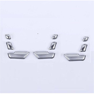 Cubiertas para manijas de puerta Snblo de acero inoxidable para Mercedes Clase E 2009-2015 E200 E260 E300, pegatinas decorativas para el interior del coche - Product Image 1