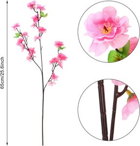 Ramas de Flores de Cerezo Artificiales de Seda, Simulación Realista, Ecológicas, para el Día de San Valentín, Graduación - Product Image 3