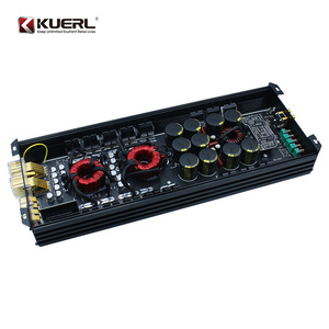 Kuerl เครื่องขยายเสียงในรถ K-2500.1D 2000W คลาส D MONO, เครื่องขยายเสียงดิจิตอลเสียงสูงอัพเกรดสำหรับรถยนต์ระบบสเตอริโอ - Product Image 1