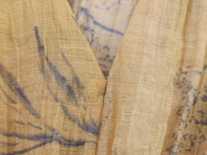 Blusa de Verano con Estampado Floral, Cuello en V, Versátil, Transpirable, de Manga Larga, Estilo Vintage - Product Image 5