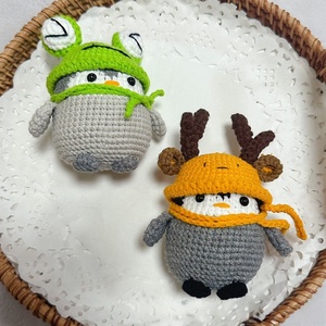 Sevimli karikatür Laifu köpek penguen tığ koleksiyonu: el yapımı DIY iplik bebekler-tatil için Ideal çocuk hediyeler - Product Image 4