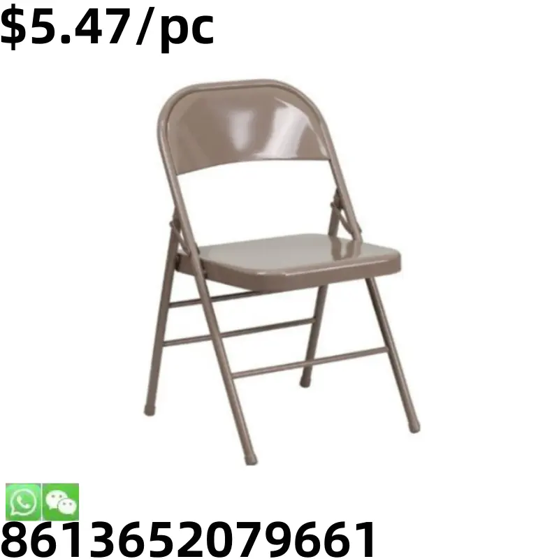 High Top Metal Square Clerk Balcony Courntyard Class Folding Chair