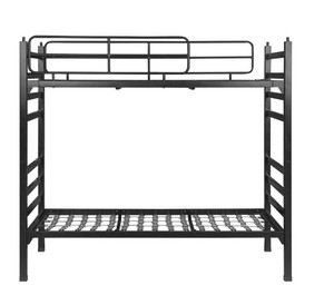 Cama doble moderna, litera de acero metálico para refugiados con diseño de arriba hacia abajo para almacén, Hotel, escuela, apartamento, muebles de granja - Product Image 4
