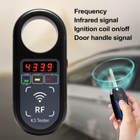 Testeur de fréquence de clé à distance portable Aik K3 100-999 MHz Signal ASK FSK Détecteur de bobine d'allumage Testeur de batterie