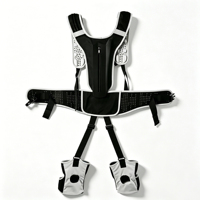 AA EXO TECH Exosquelette passif durable et ergonomique pour la protection de la sécurité, 60 % de dispersion de la pression, réduit la pression sur les épaules pour