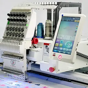 Lihong 1200 Rpm Computerized Sequin Mixed Embroidery Machine