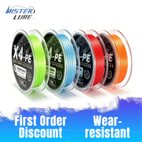 MISTER LURE 0.2 # -7 #   Ligne de pêche tressée haute résistance X4 100M pour la pêche en mer