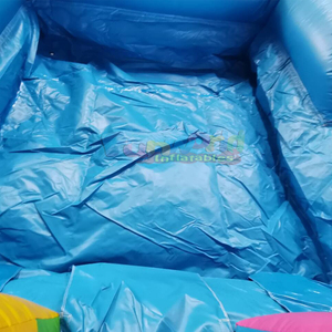 Tobogán acuático inflable comercial para patio trasero con temática de helado para adultos - Product Image 6