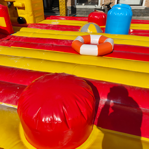 Juegos deportivos gigantes al aire libre para adultos, carrera inflable, carrera de obstáculos inflable para adultos y niños - Product Image 4