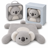 Coussin lesté Koala pour enfants 45x50cm 5lbs en peluche sensoriel avec billes de verre pour la calme et la concentration OEM ODM Vente en gros
