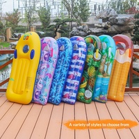Opblaasbaar surfplankje voor kinderen, paddleboard, waterski-speelgoed, fruitpatroon, 105 cm x 45 cm, MTCLB023 model