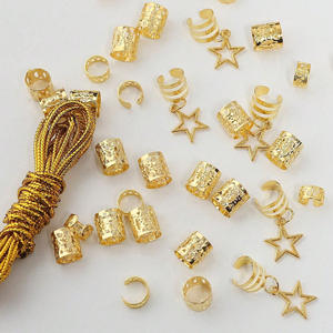 <span class=keywords><strong>Accesorios</strong></span> para el Cabello Teum <span class=keywords><strong>Shein</strong></span>, Colgante de Estrella de Aleación, Cuerda Trenzada para Mujer, Estilo Europeo, para Uso Diario - Product Image 2