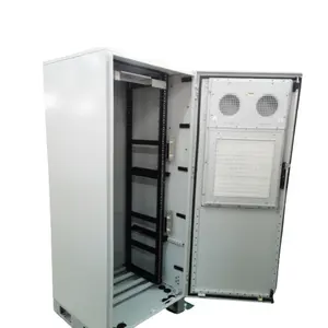خزانة مخصصة IP55 IP66 65 مضادة للماء والغبار في الهواء الطلق مع نظام تكييف الهواء
