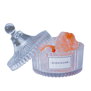 Juego de <span class=keywords><strong>regalo</strong></span> de vela perfumada de piedra natural curativa de cristal Vela de Navidad de aromaterapia <span class=keywords><strong>con</strong></span> cristales en el interior - Product Image 3