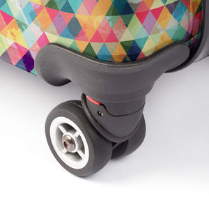 Cristal personalizado <span class=keywords><strong>iniciales</strong></span> diseño alta calidad moda ligero trolley maleta 20 "24" 28 "Viaje ABS PC equipaje de viaje - Product Image 4