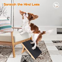 2024 vente chaude personnalisé bambou animal de compagnie lime à ongles conseil noir chien patte ongles grattoir bois chien grattoir pour ongles