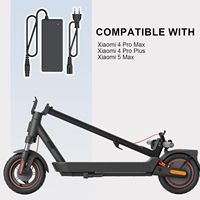 Chargeur de trottinette électrique 54,6 V 2 A, câble de charge rapide pour Xiaomi 4 Pro Max 4 Pro Plus 5 Max Ninebot, adaptateurs, chargeurs