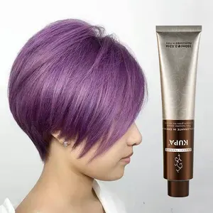 Cobertura permanente para cabelo, itália profissional 100% cor cinza longa duração