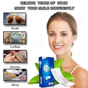 Strisce Sbiancanti 5D Personalizzabili per Igiene Orale, Coperture per <span class=keywords><strong>Denti</strong></span> con Perossido per Sbiancamento - Product Image 5