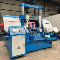 Scie à métaux de coupe de métal de haute précision GHS4250 Machine de sciage à bande horizontale CNC