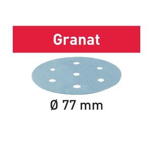 FESTOOL - 497409 Lámina abrasiva STF D77/6 Granat (50 Uds.) -ABRASIVOS EAN 4014549142745 - Product Image 1