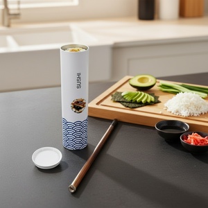 Factory Custom Eco-Friendly Biodegradable Push Pop Sushi Tube Packaging Paper Cylinder Box Food Grade <b>Container</b> - Product Image 2
